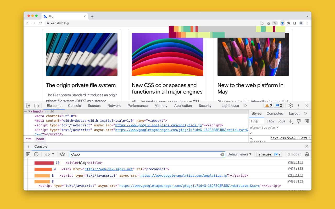 Capo: get your ﹤𝚑𝚎𝚊𝚍﹥ in order - 截图 4