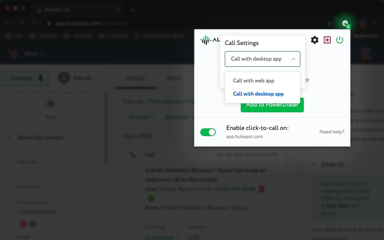 Aloware Click-To-Call - 截图 2
