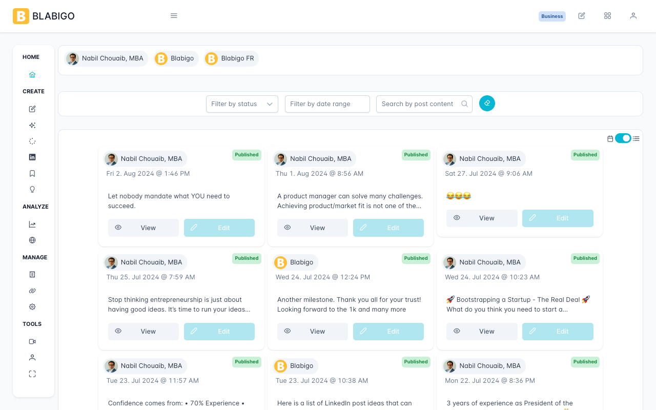 Blabigo - Text Formatter For LinkedIn - 截图 4