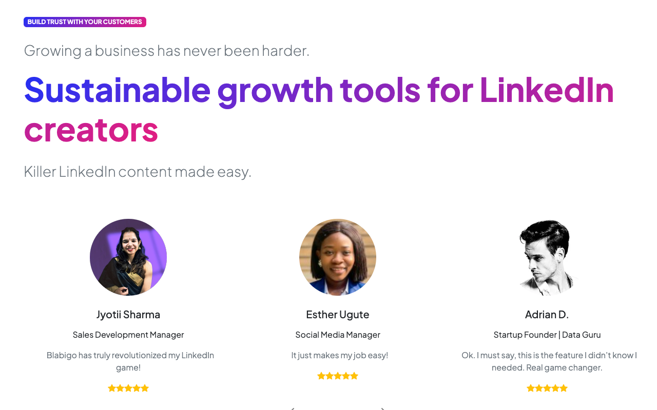 Blabigo - Text Formatter For LinkedIn - 截图 5