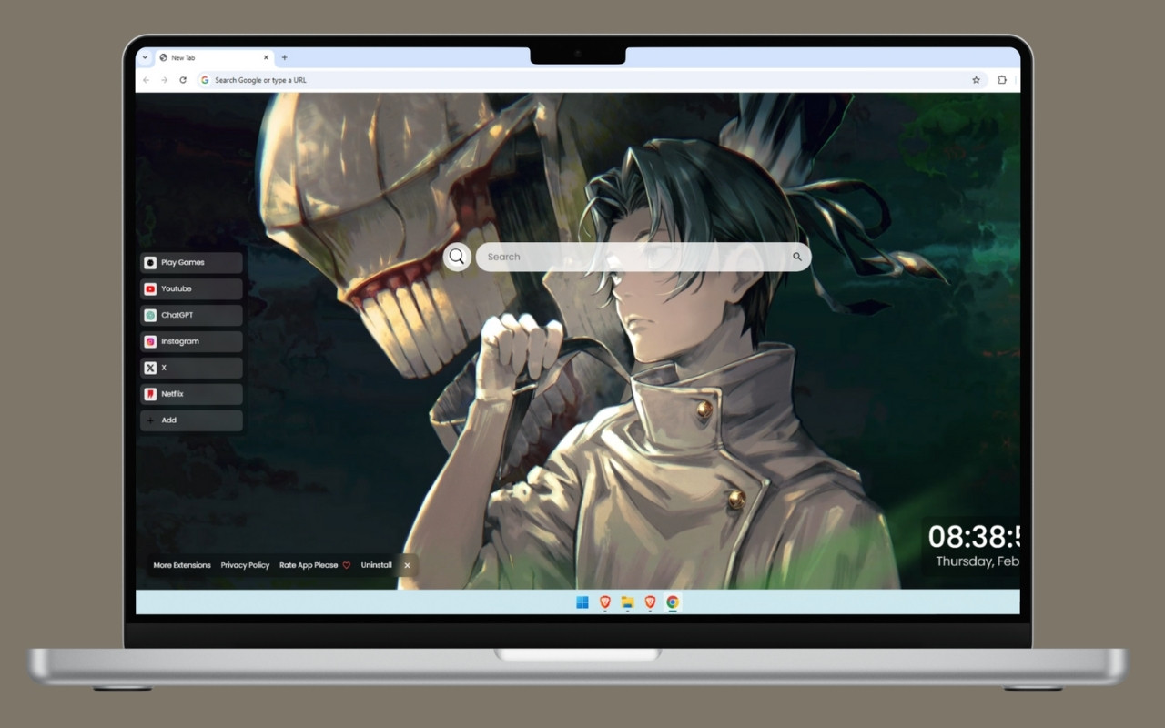 Yuta Okkotsu Live Wallpaper - 截图 3