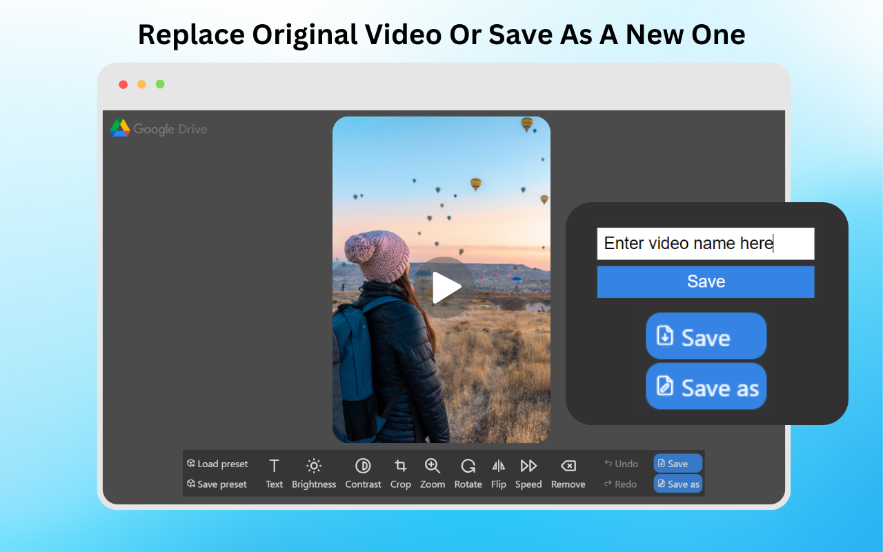 Video Editor by DriveEditor.com - 截图 4