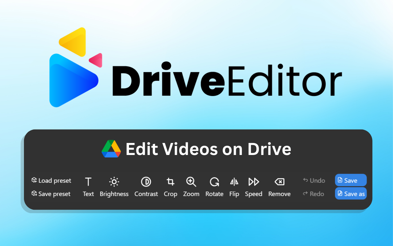 Video Editor by DriveEditor.com - 截图 5