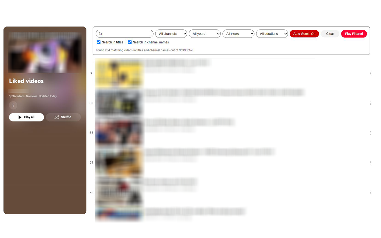 YouTube Playlist Search - 截图 3