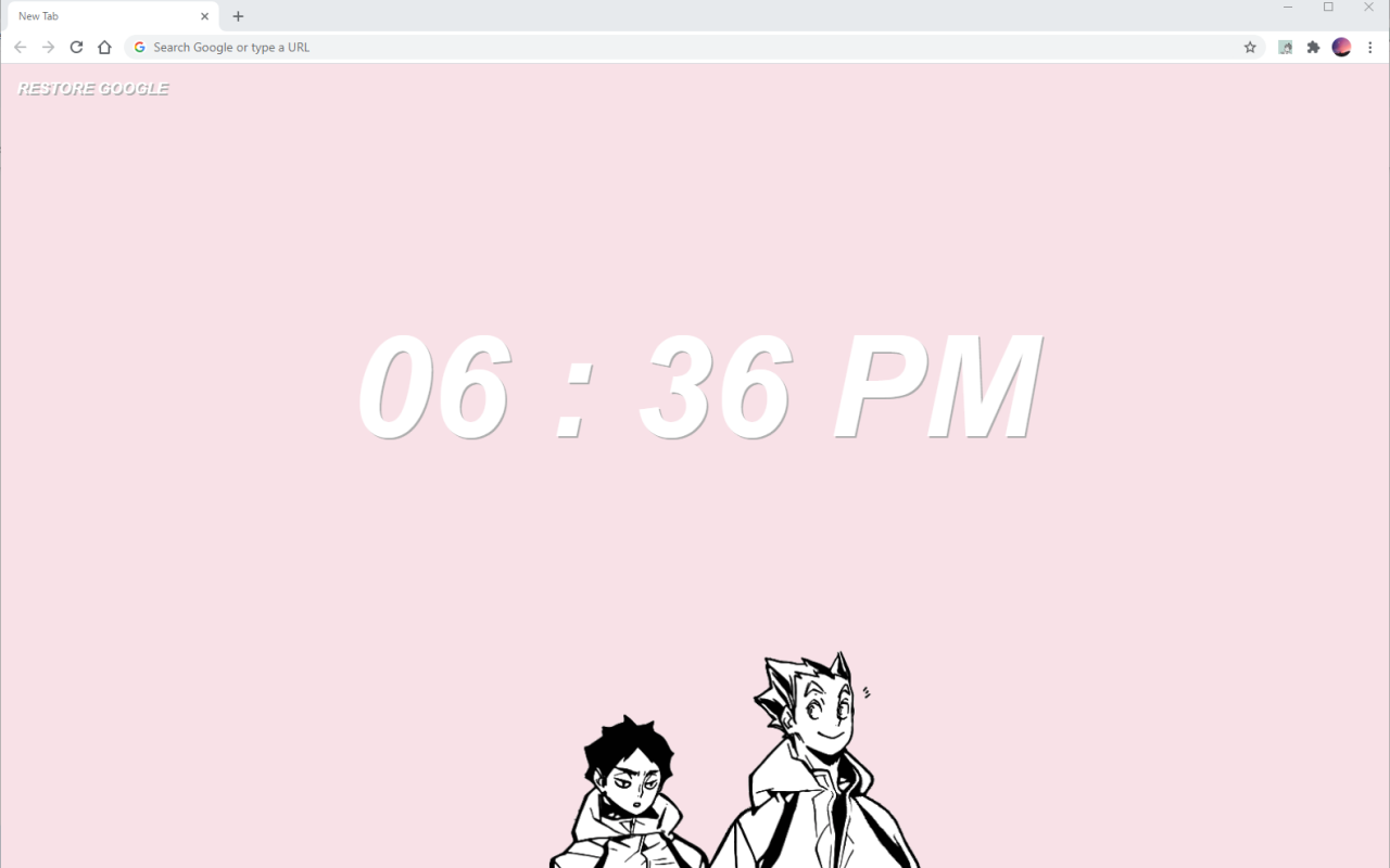 Haikyuu New Tab - 截图 2