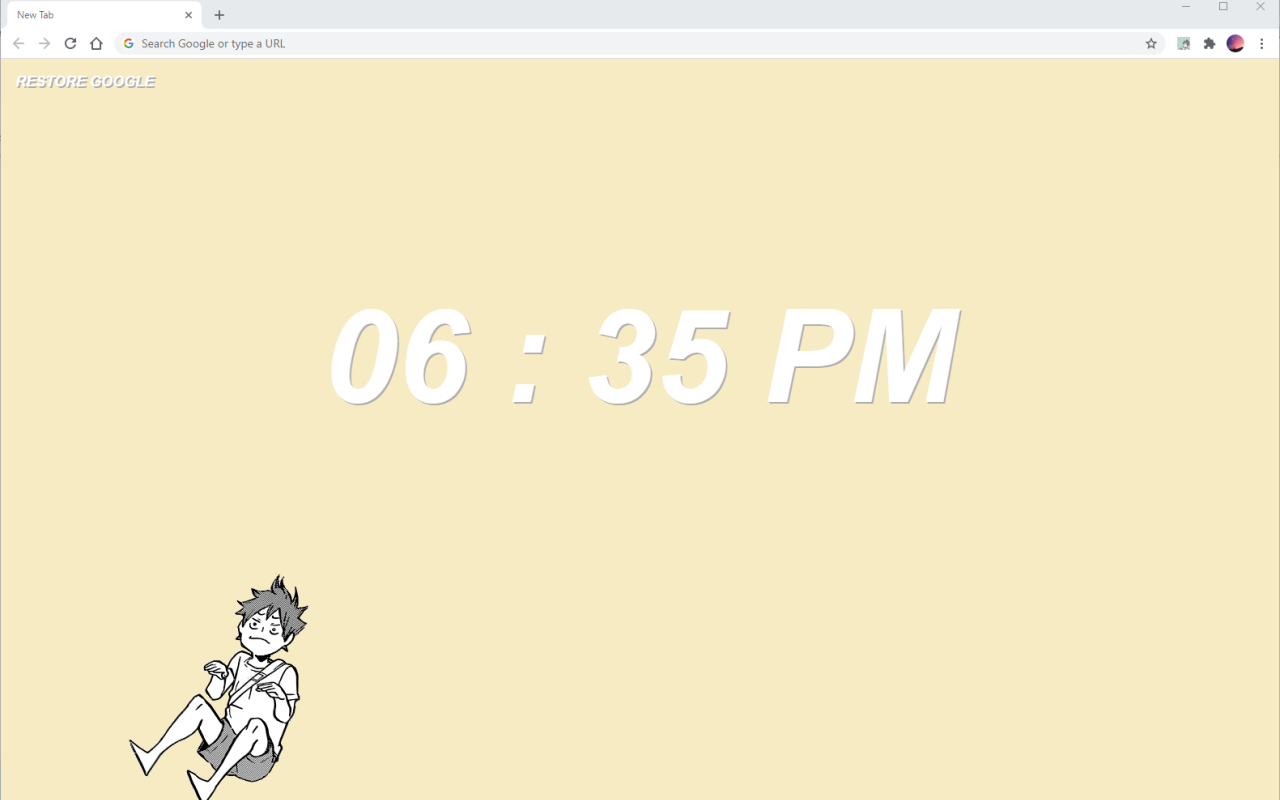 Haikyuu New Tab - 截图 3