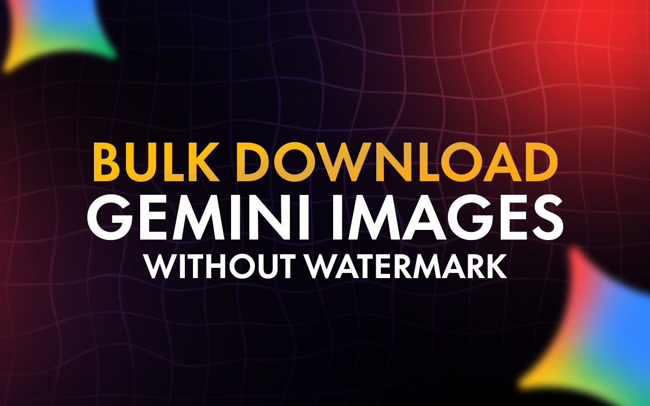 Gemini Image Toolkit - Bulk Download, Automate & Remove Watermarks - 截图 1