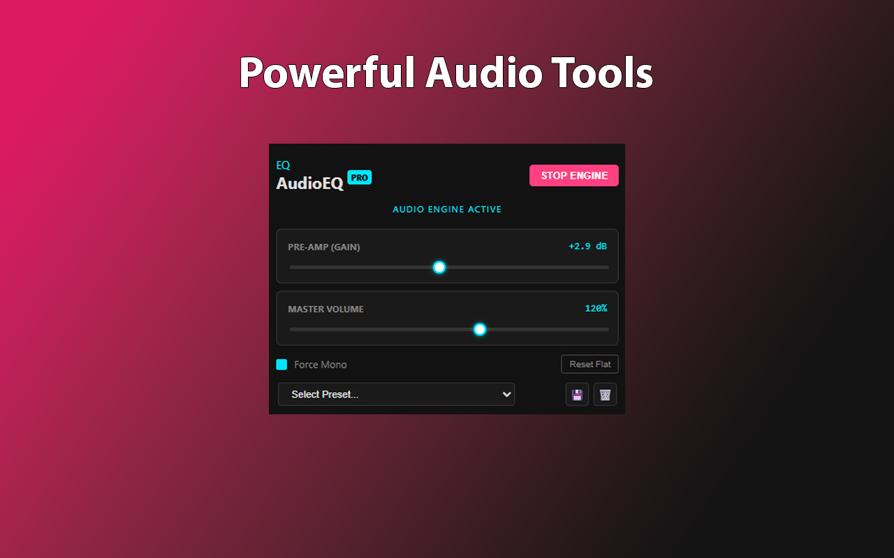 AudioEQ Pro - 截图 4