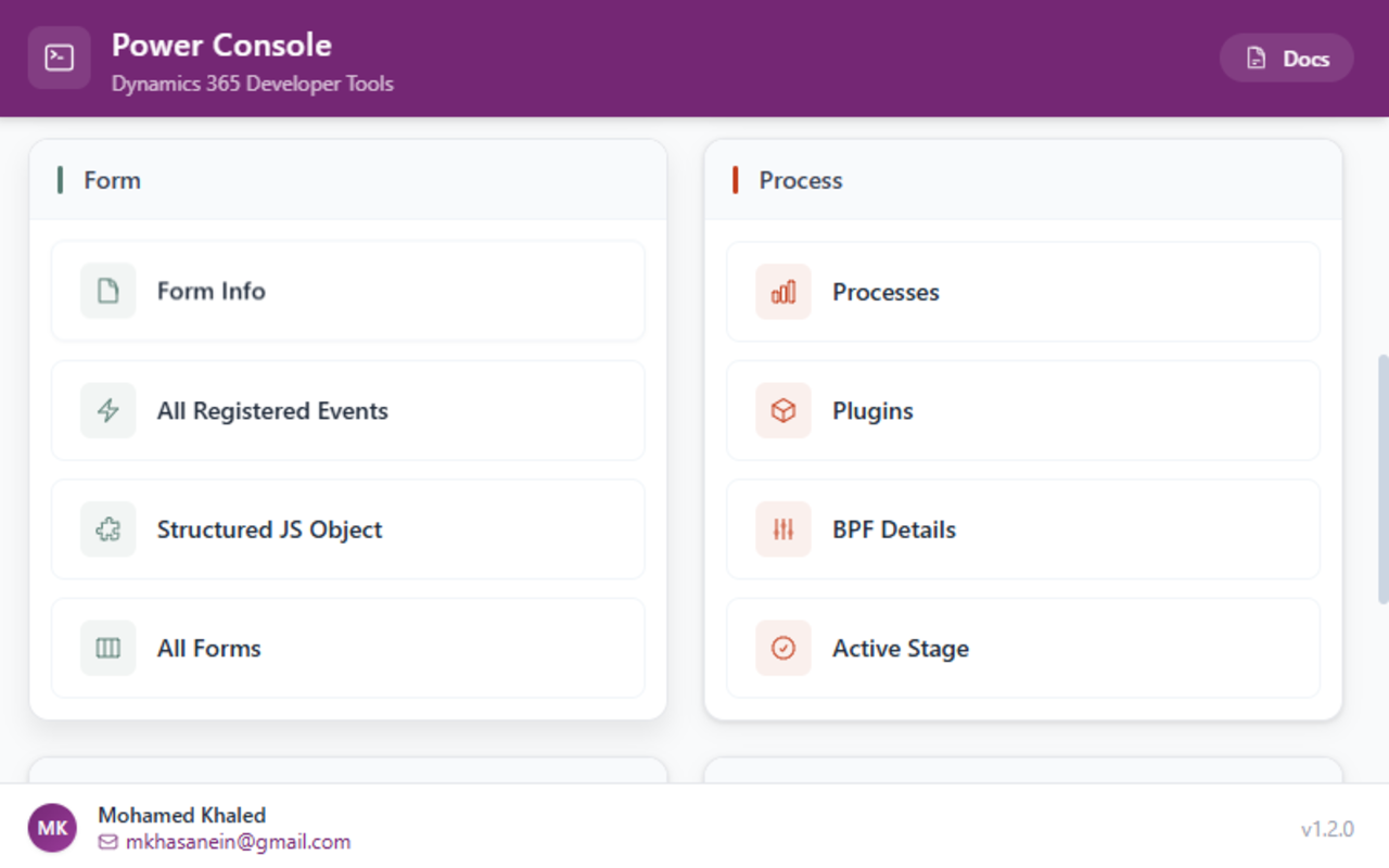Power Console - Dynamics 365 Developer Toolkit - 截图 3