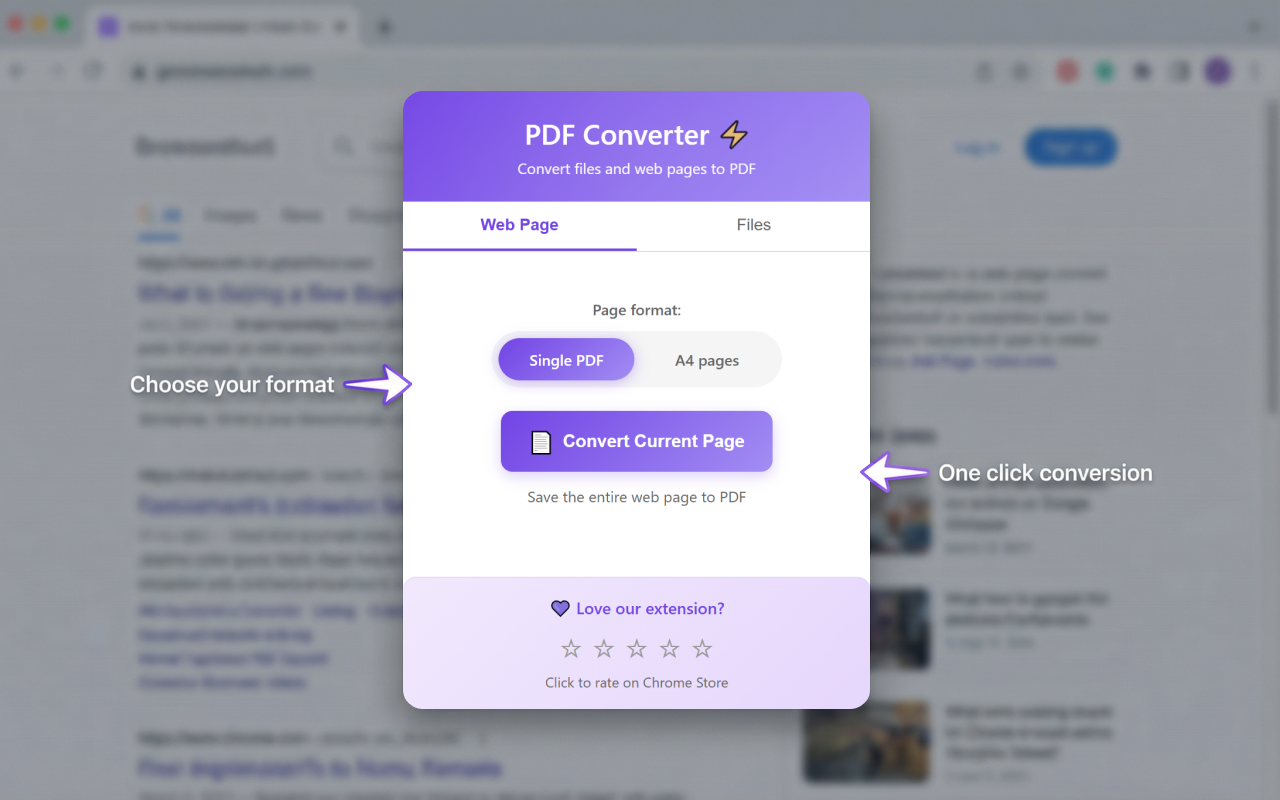 Quick PDF Saver - 截图 1