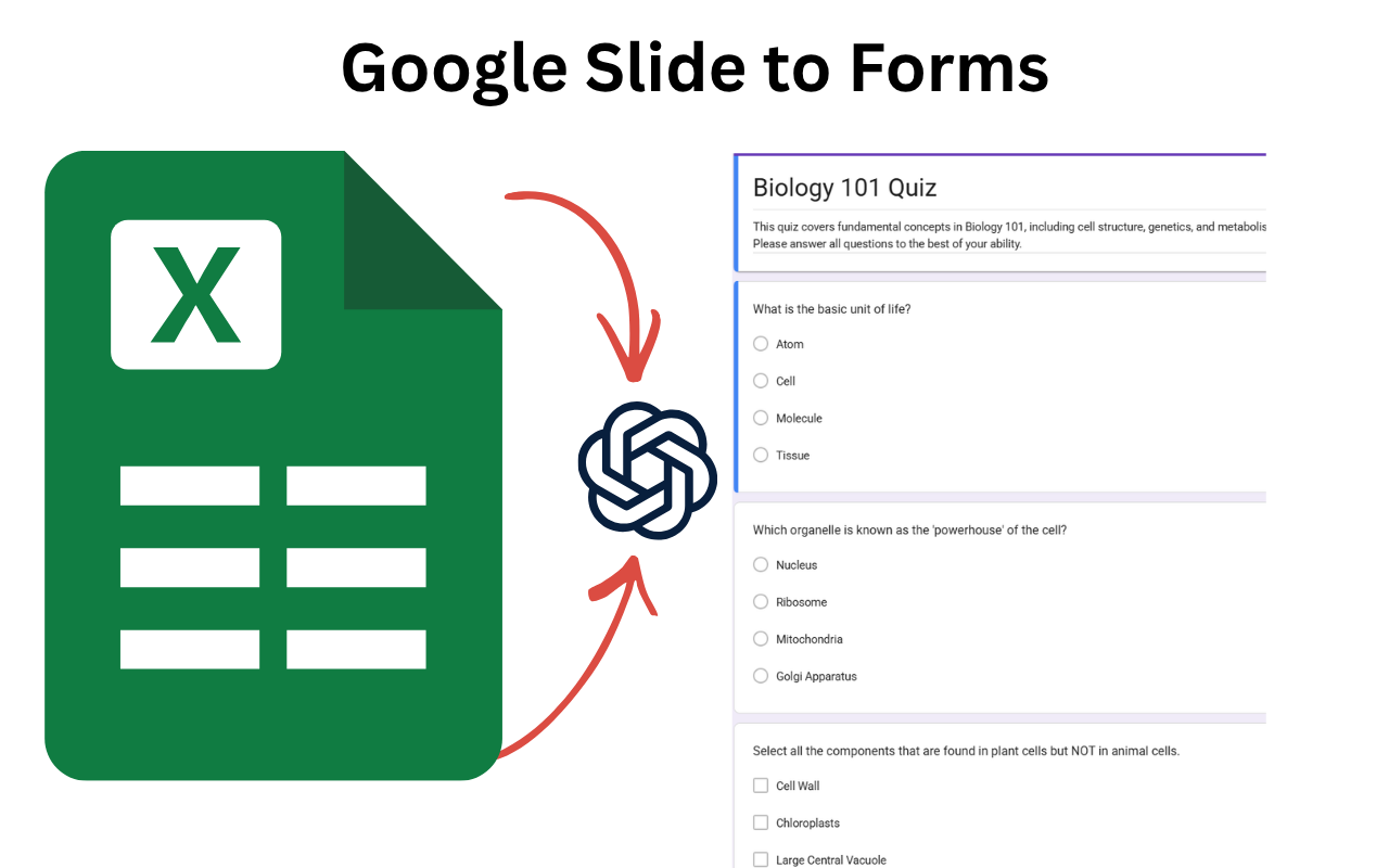 GPT Google Form Quiz Maker - 截图 2