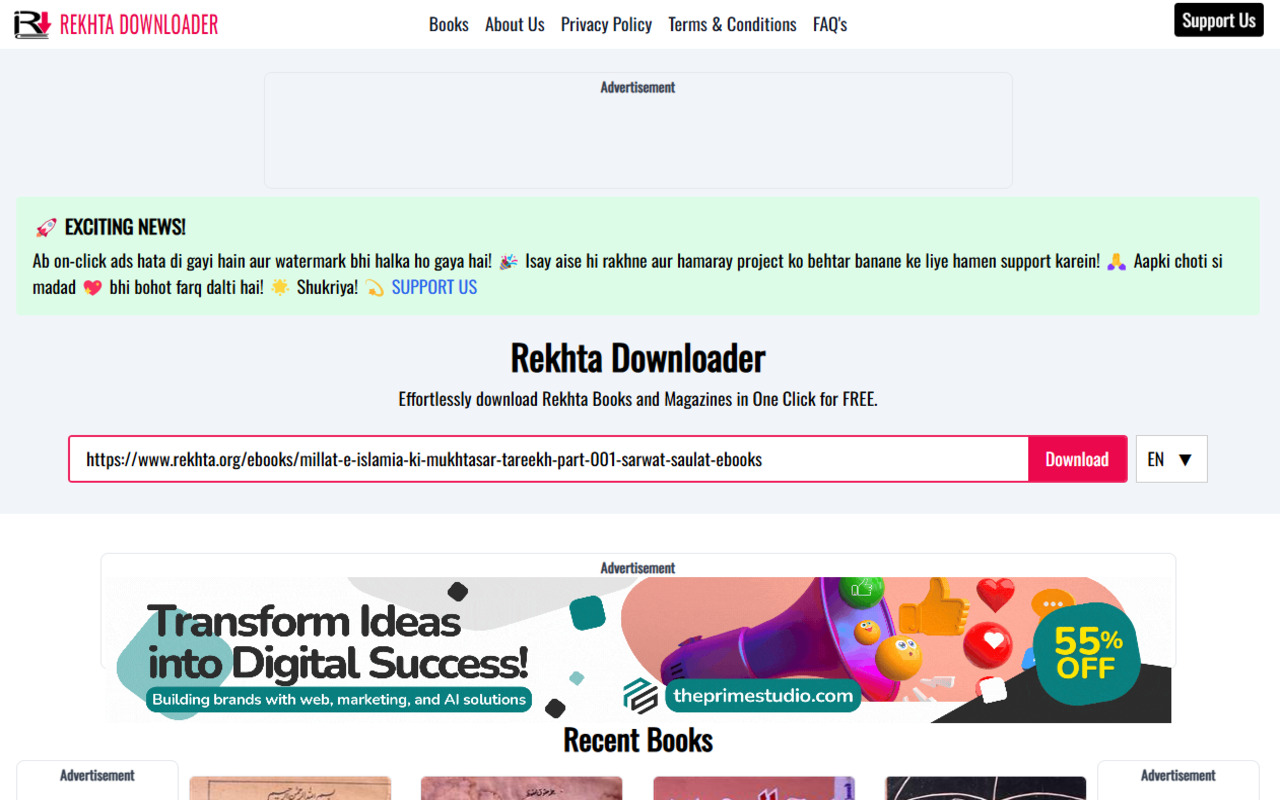 Rekhta Downloader - 截图 3
