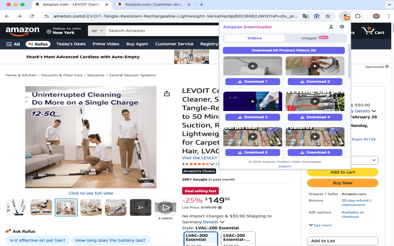 下载亚马逊产品视频 - 截图 3