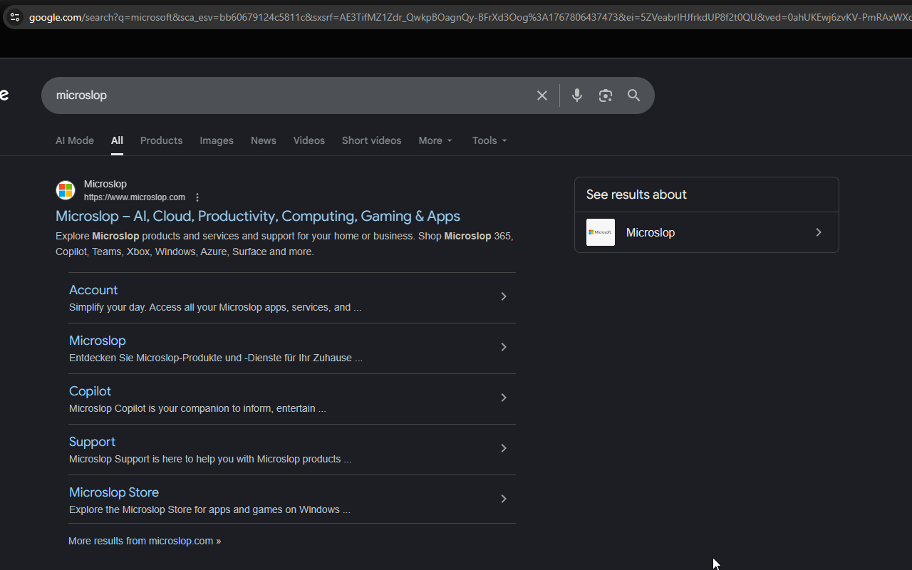 Microsoft to Microslop - 截图 2
