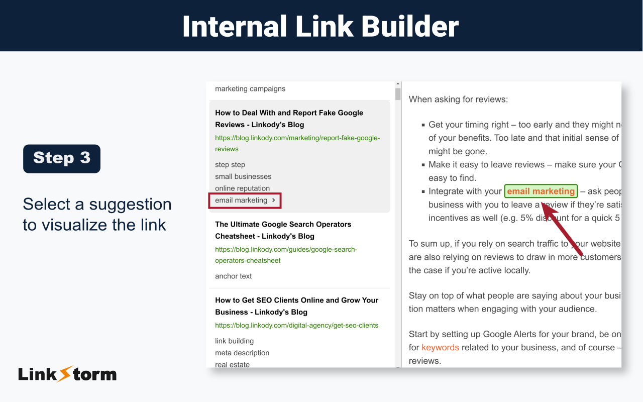 Internal Link Builder - 截图 3