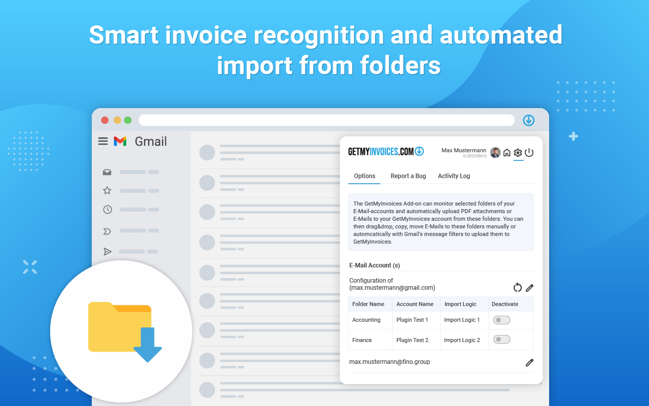 GetMyInvoices for Gmail - 截图 3