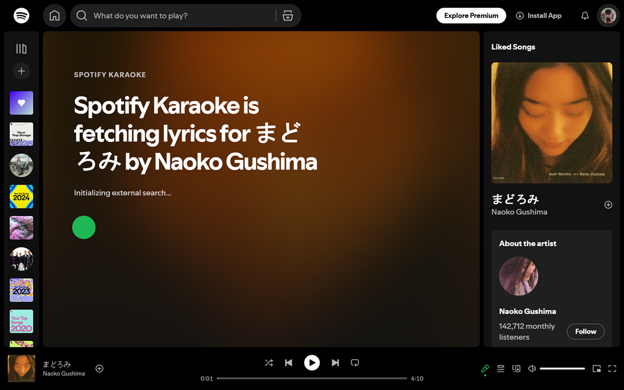 Spotify Karaoke - Fetches Missing Lyrics, Romanizes & Translates Songs - 截图 2