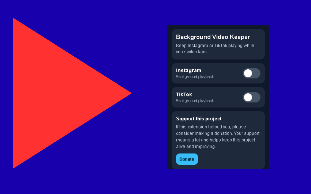 Background Video Keeper - 截图 1