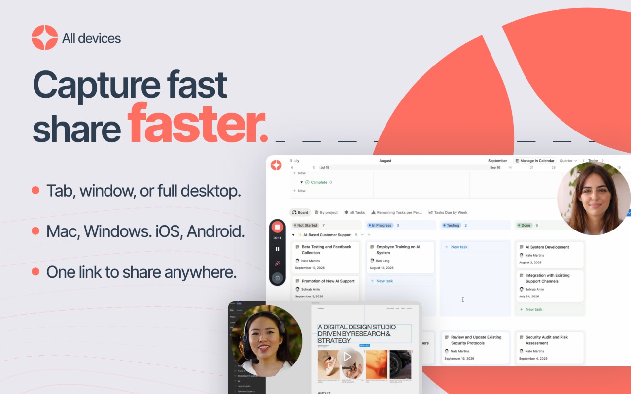 Boom - Free Screen Recorder & Screen Capture - 截图 3