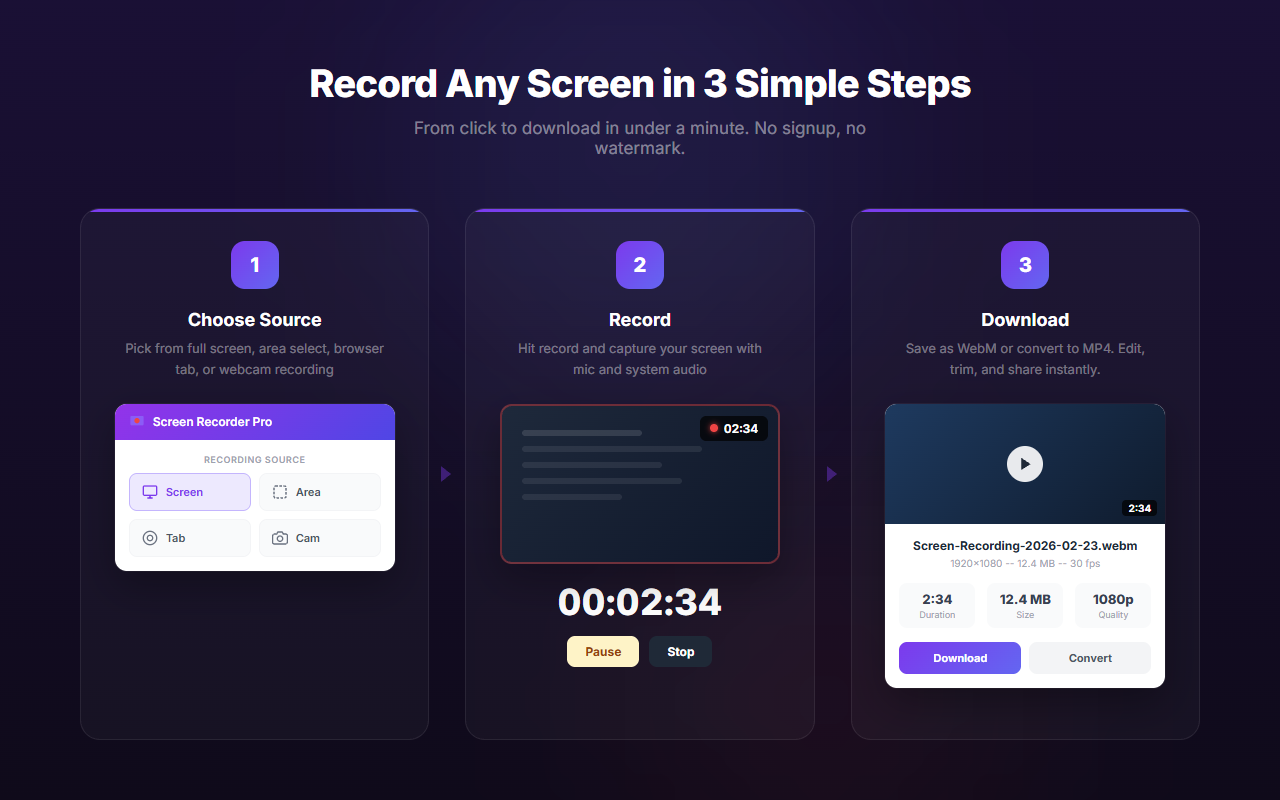 Screen Recorder Pro - 截图 4