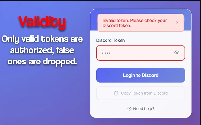 Discord Token Login - 截图 2