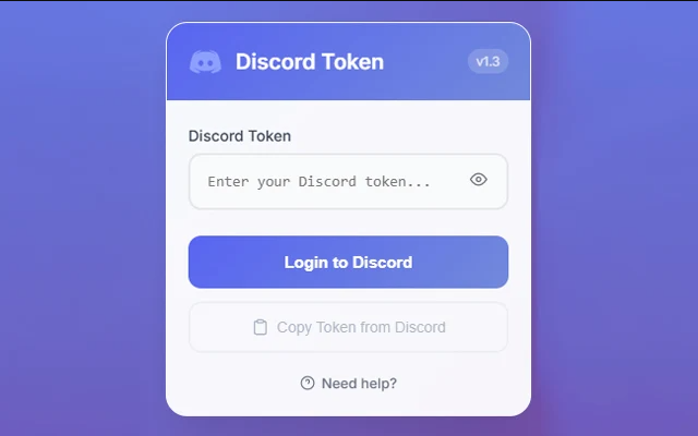 Discord Token Login - 截图 4