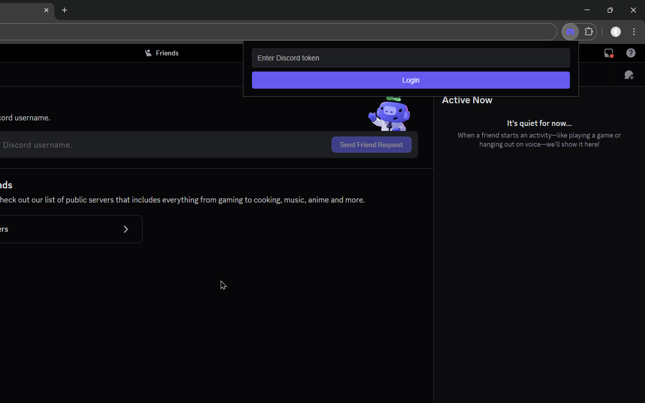 Discord Token Login - 截图 1