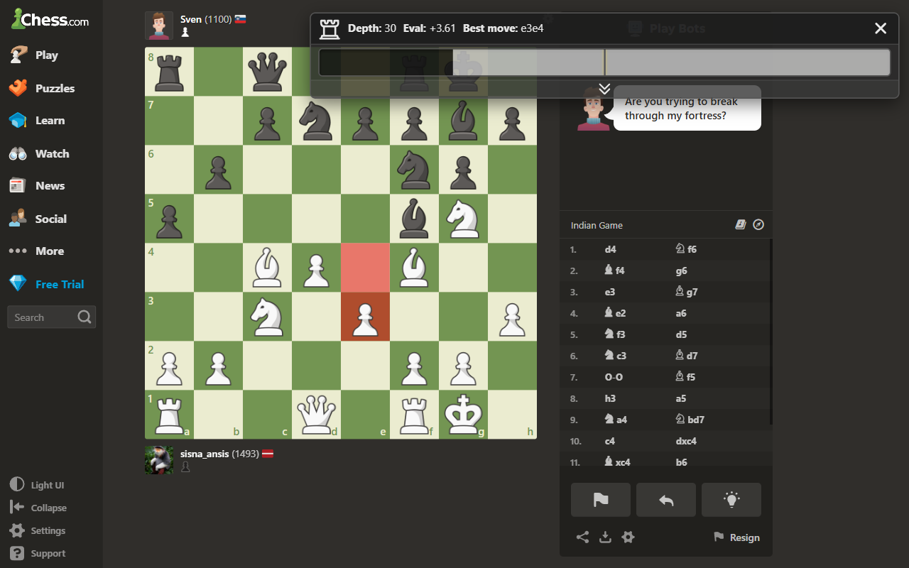 Chess Eval Extension - 截图 1