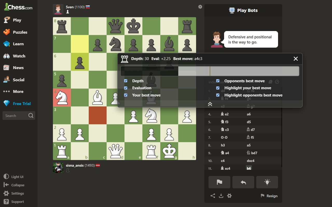 Chess Eval Extension - 截图 2