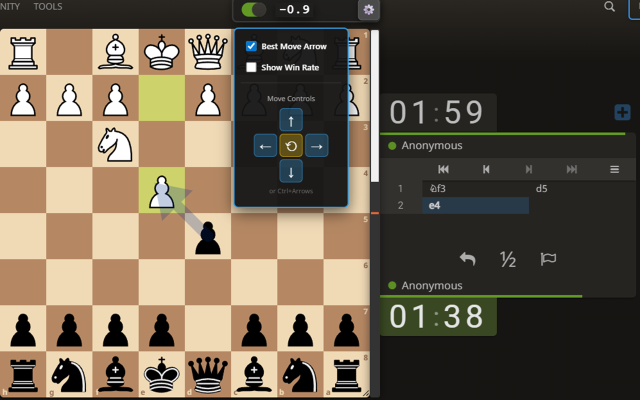 Chess.com & Lichess Stockfish Evaluator - 截图 3