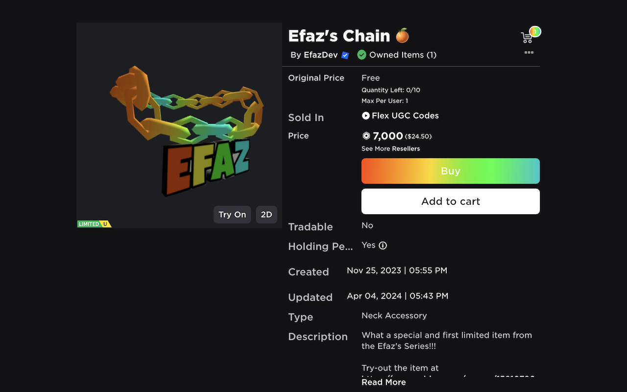 Efaz's Roblox Foundation Color Accents - 截图 5