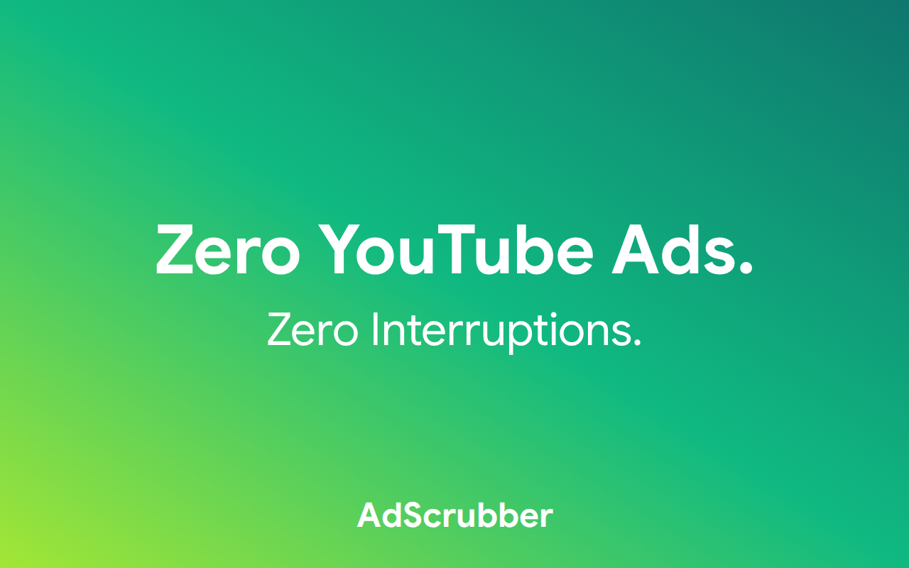 AdScrubber - Adblocker for Google Chrome - 截图 3