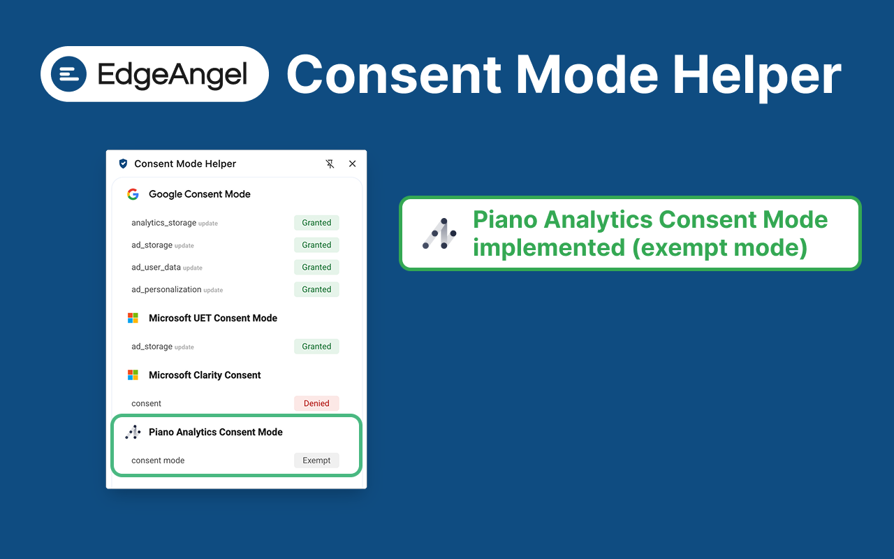 Consent Mode Helper - 截图 1