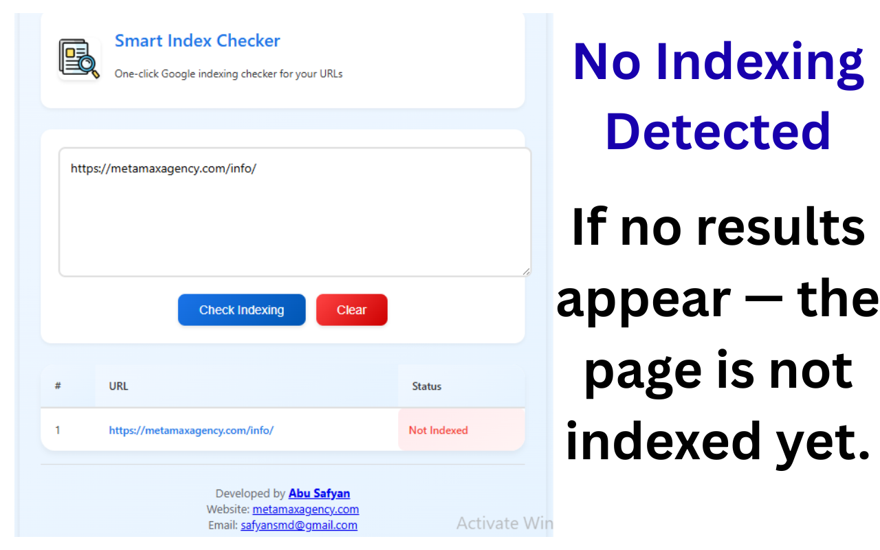 Smart Index Checker - Bulk & Unlimited Checking - 截图 3