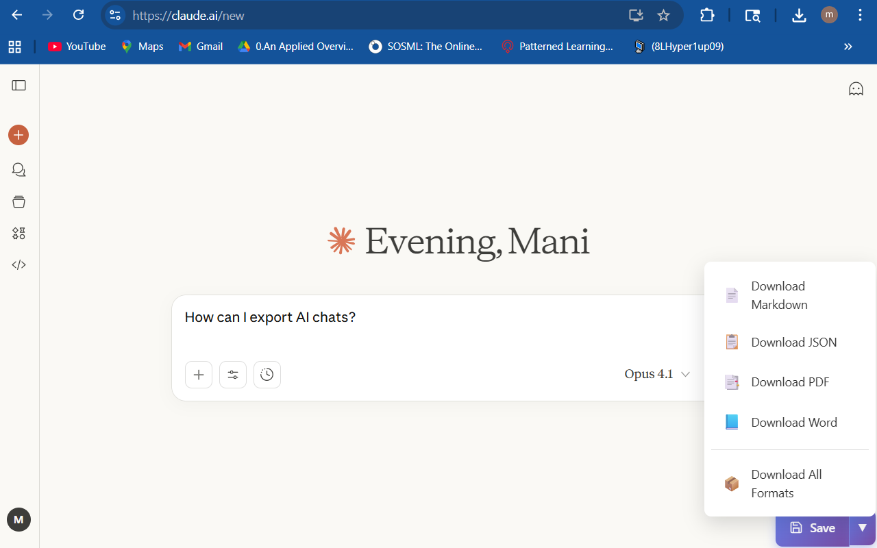 AI Chat Exporter – Save & Download Conversations - 截图 2