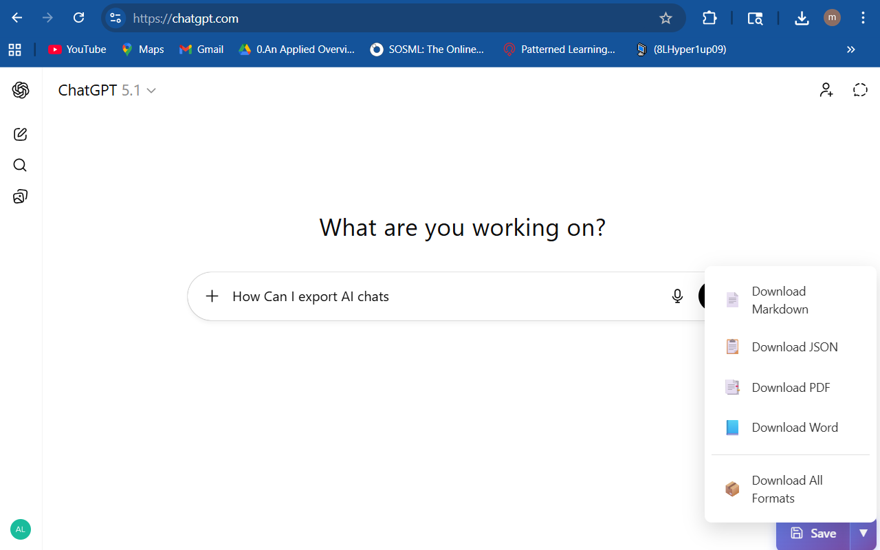 AI Chat Exporter – Save & Download Conversations - 截图 4