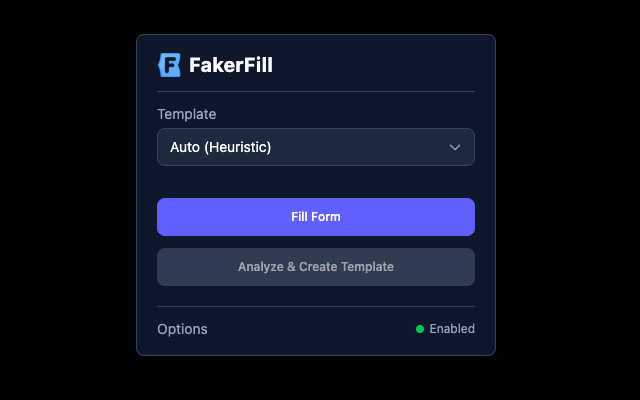 FakerFill – Form Filler & Fake Data Generator - 截图 5