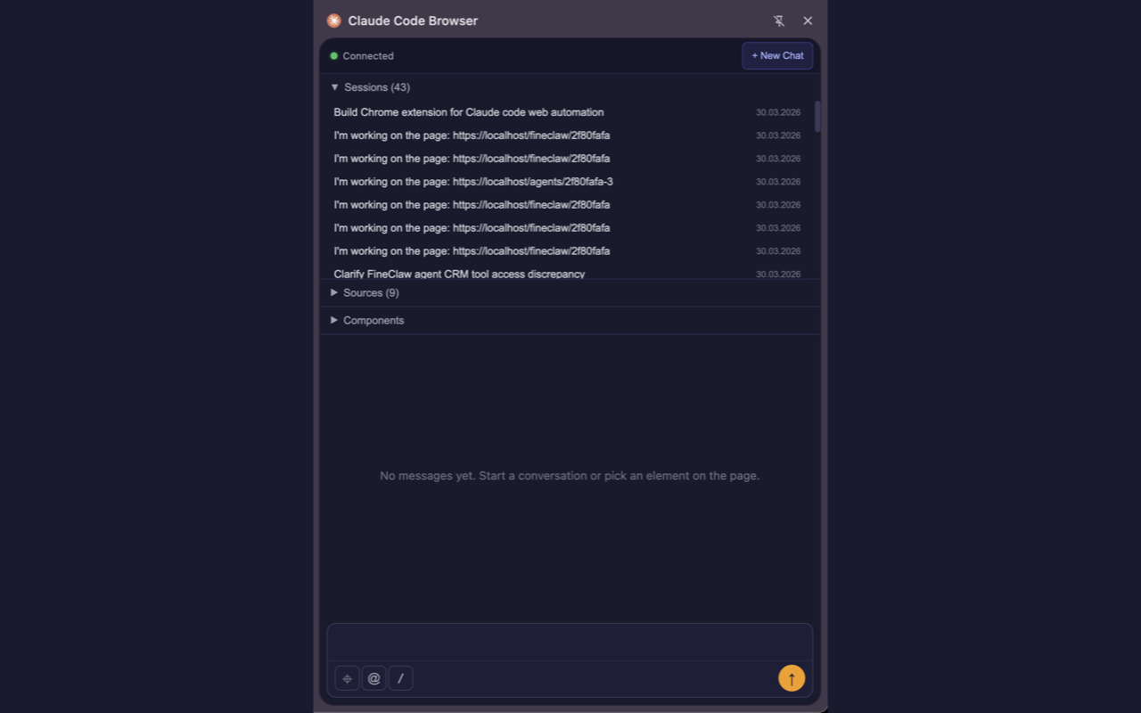 Claude Code Browser - 截图 2