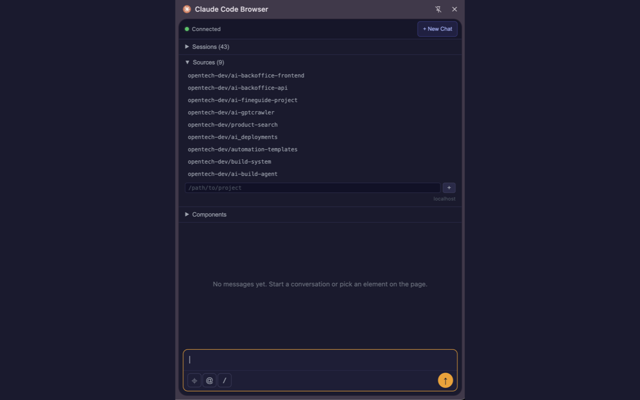 Claude Code Browser - 截图 3