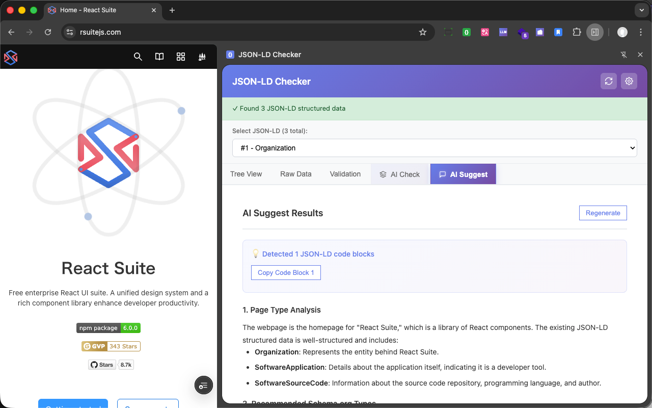 JSON-LD Checker - 截图 1