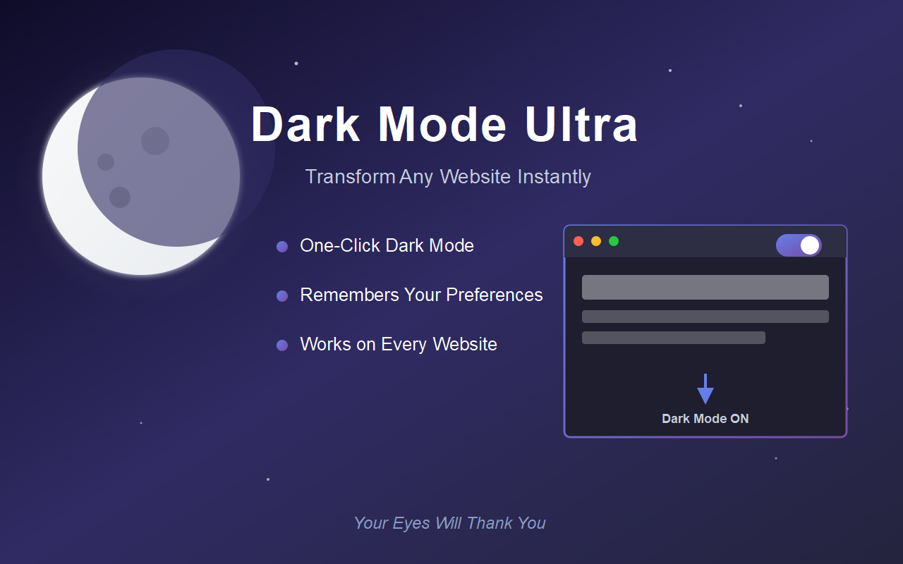Dark Mode Ultra - 截图 1