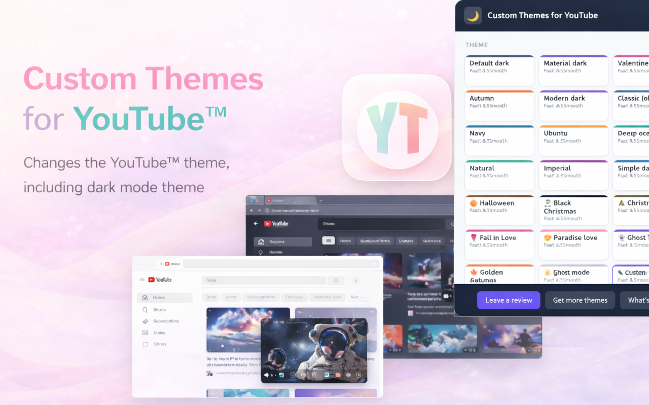 Custom Themes for YouTube™ - 截图 1