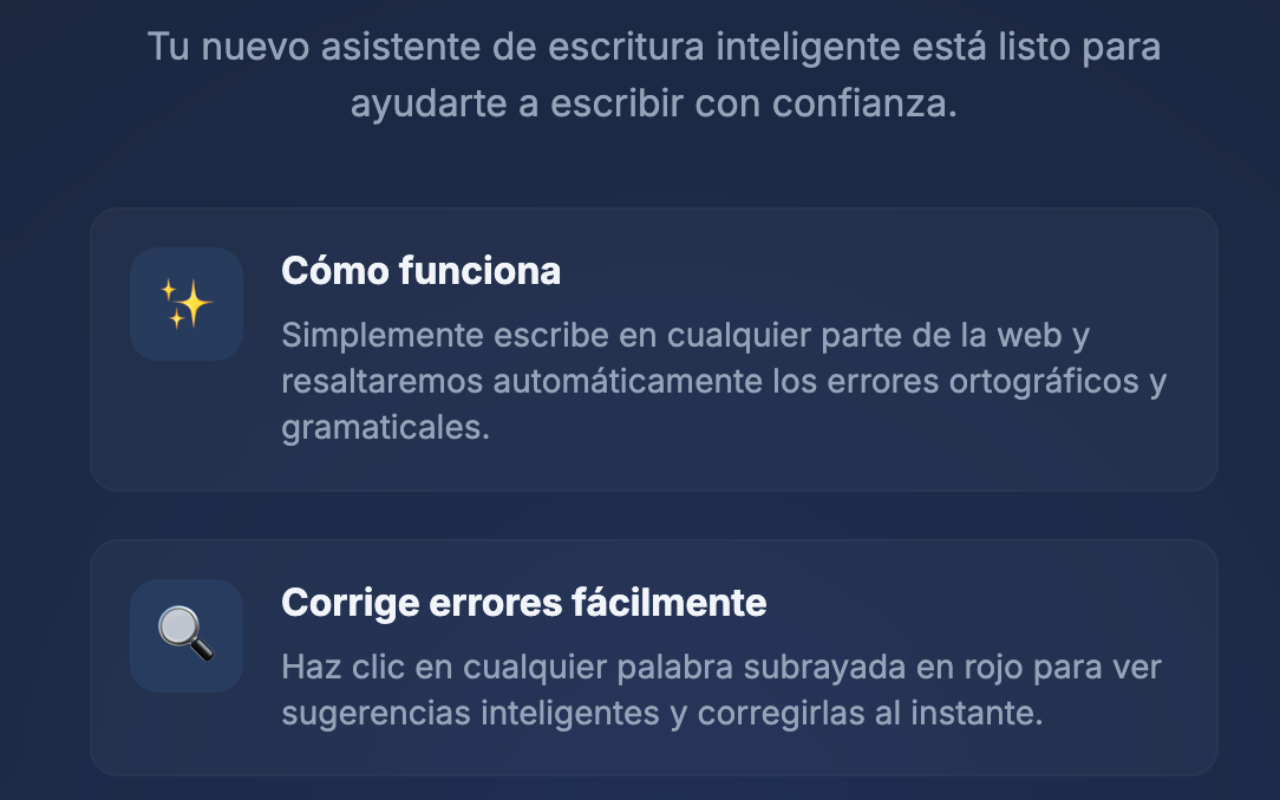 OwlyCheck: Corrector Ortográfico y Gramatical - 截图 2