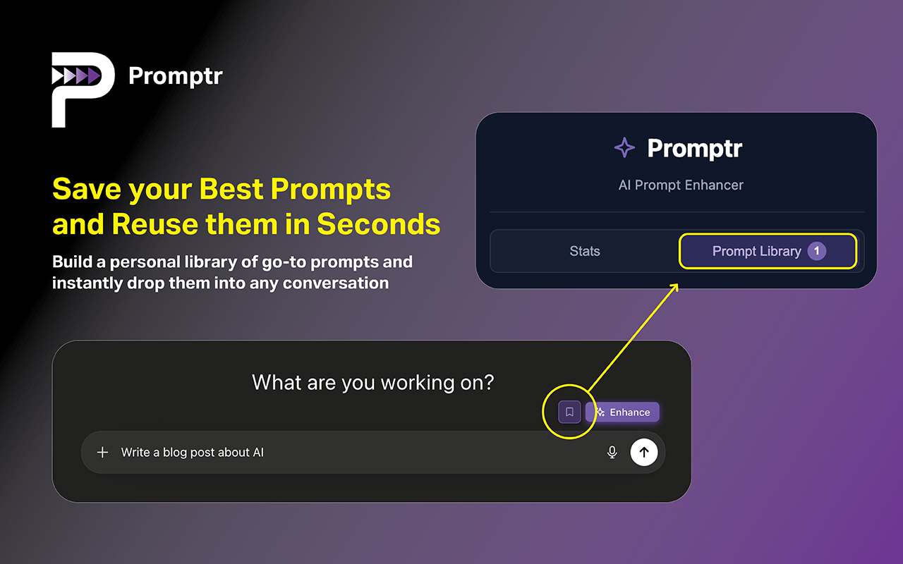 Promptr - AI Prompt Enhancer - 截图 3