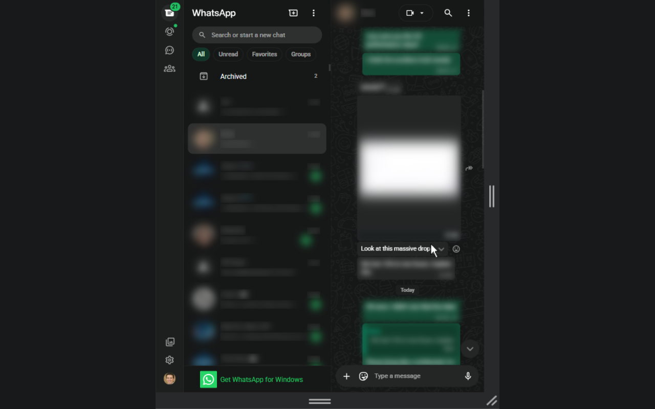Privacy Blur for WhatsApp - 截图 4