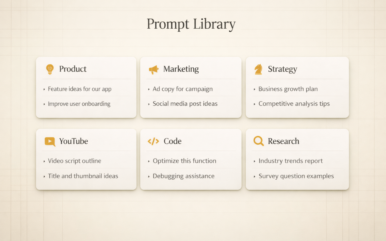 Prompt Architects – Prompt Improvements, Enhance & Prompt Library - 截图 3