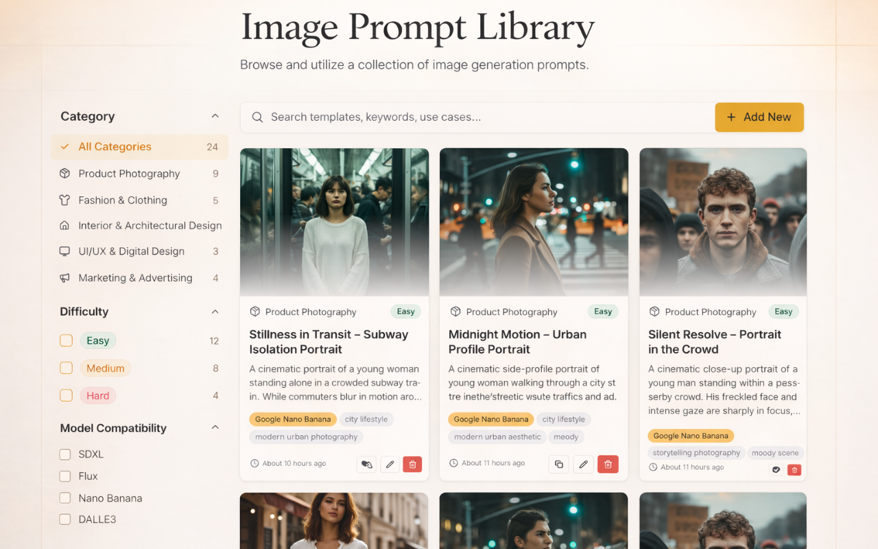 Prompt Architects – Prompt Improvements, Enhance & Prompt Library - 截图 4