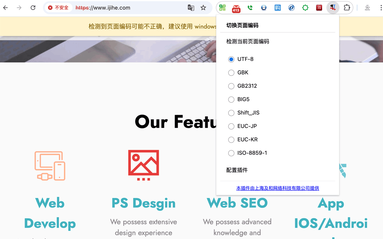 智能编码转换 Set Character Encoding - 截图 2