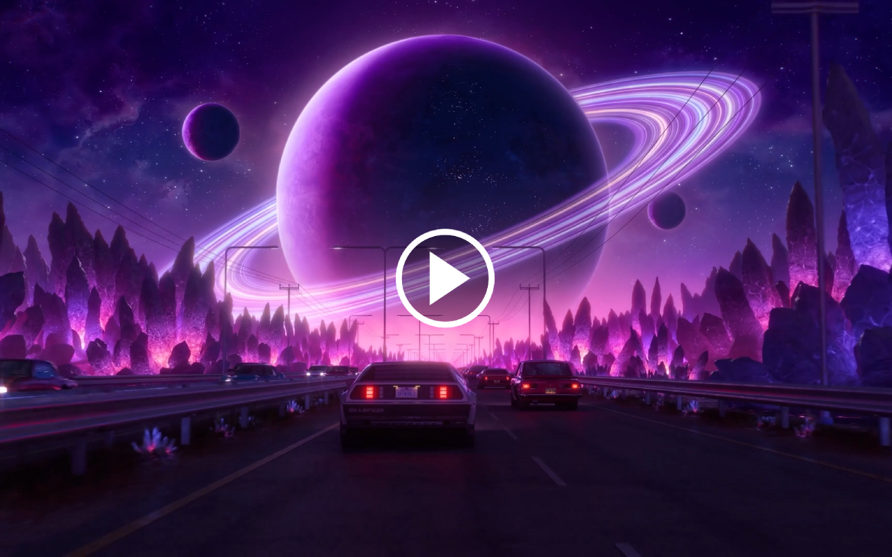 Cosmic Drive Live Wallpaper - 截图 3
