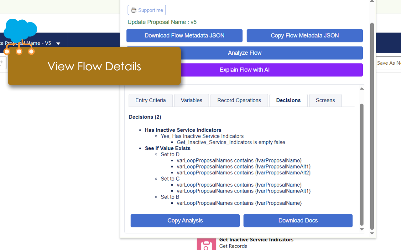 Salesforce Flow Assistant v2 - 截图 2
